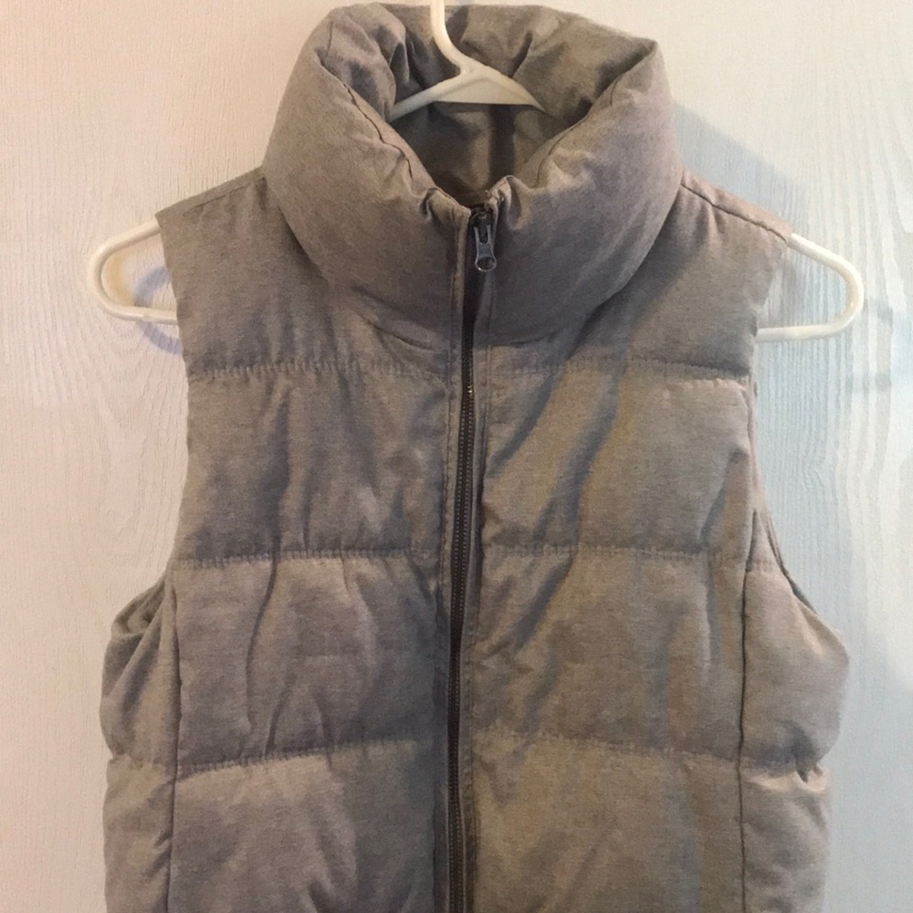 Gray vest